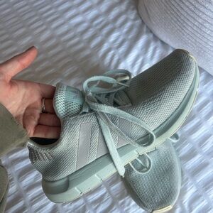 Adidas Women's Sneakers in Mint Green